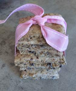 Chocolate-espresso shortbread