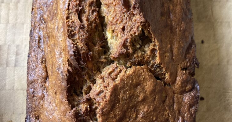 Very simple banana loaf