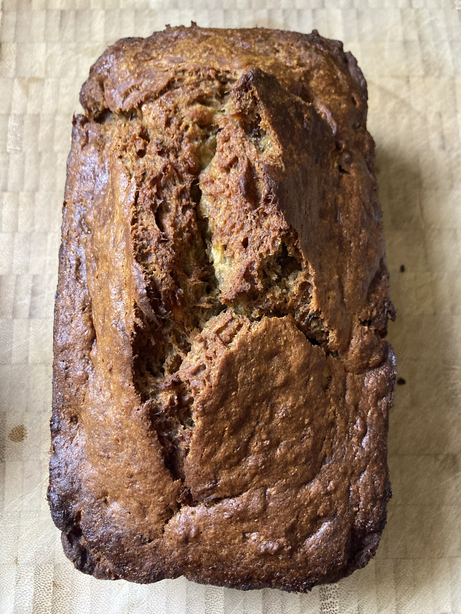 Very simple banana loaf