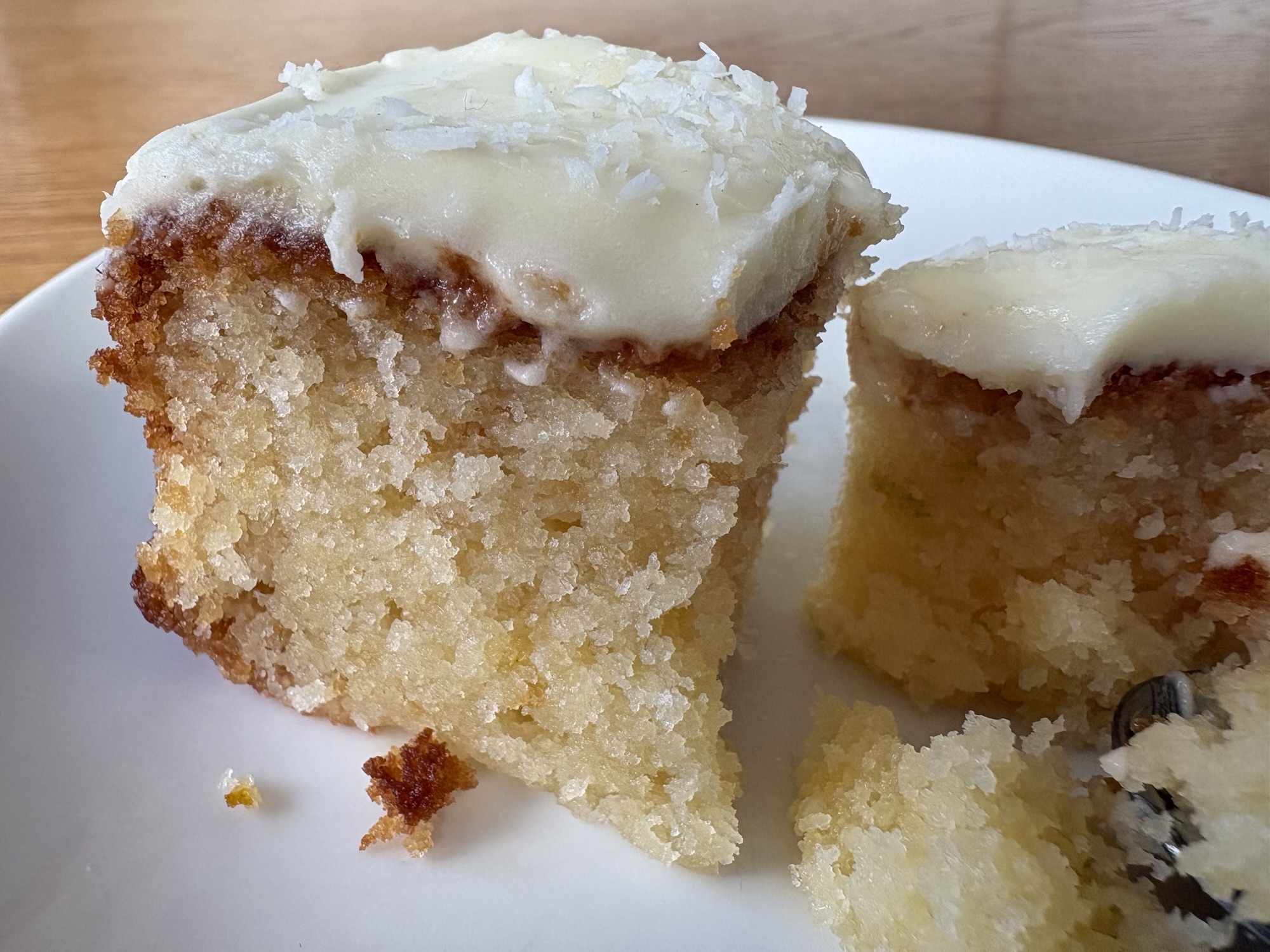 Coconut and lime sheet pan cake
